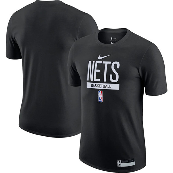 Men's Brooklyn Nets Black 2022/23 Legend On-Court Practice Performance T-Shirt